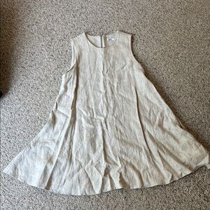 Zara Cream linen dress